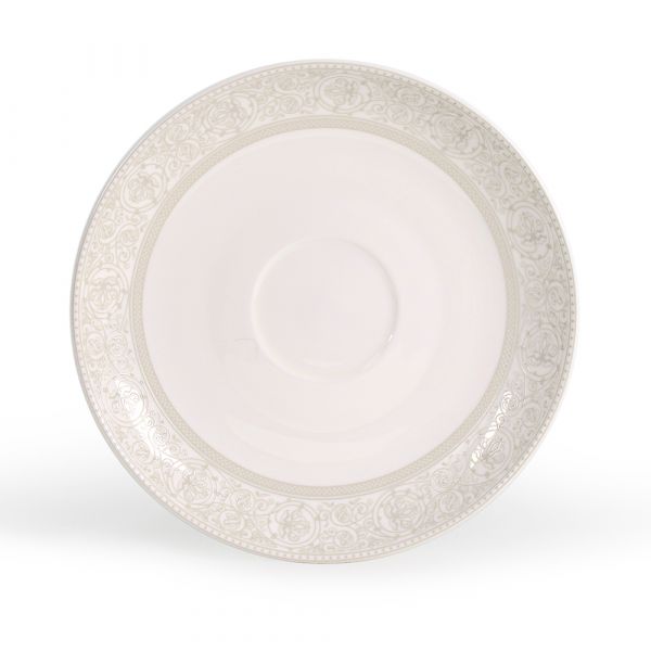 Набор чайных пар Дионис АККУ из костяного фарфора на 6 персон 12 предметов