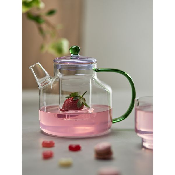 Чайник заварочный orb 1.2 л, фиолетовый/зеленый Liberty Jones