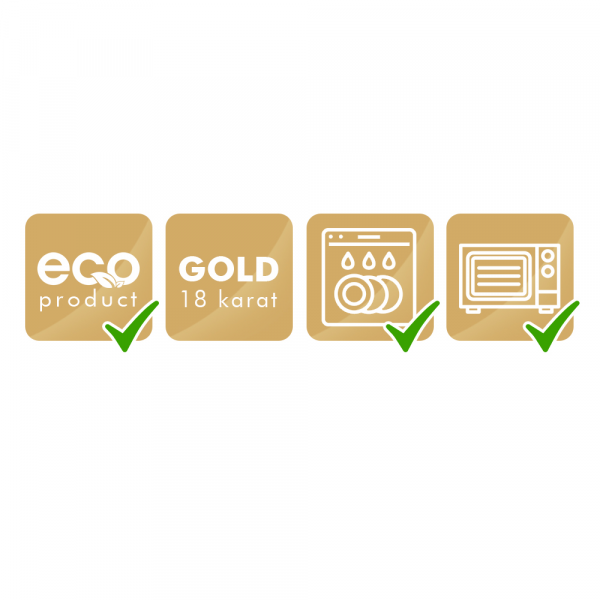 Столовый сервиз АККУ Дионис из костяного фарфора на 6 персон 20 предметов