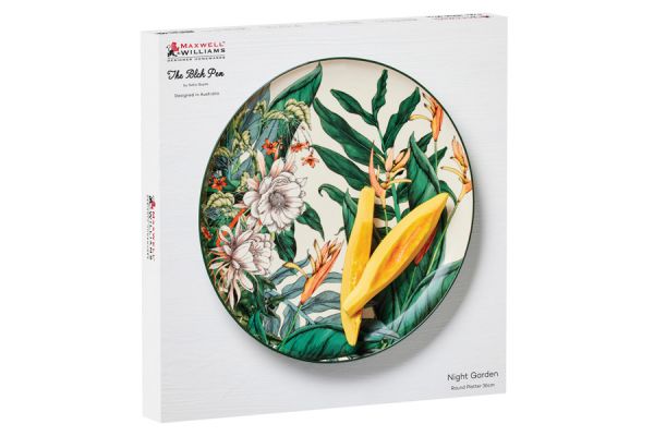 Блюдо круглое Ночной сад, 36 см Maxwell & Williams