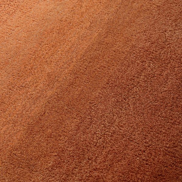 Ковер из шерсти over horizon 60x90 см терракотового цвета из коллекции trendy ruffles Tkano