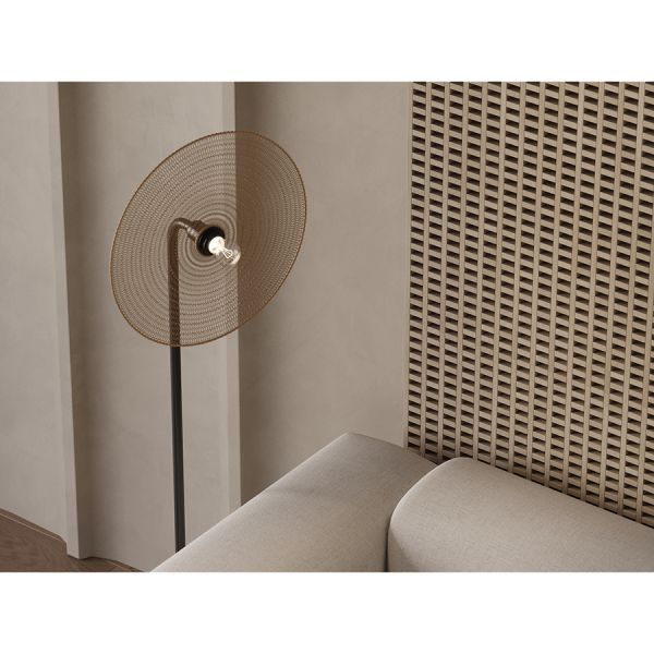 Торшер vinger, 143 см, бежевый Bergenson Bjorn