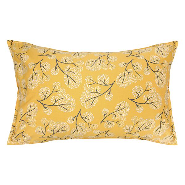 Набор из двух наволочек из сатина с принтом 'Сибирский цветок' из коллекции russian north, 50х70 см Tkano