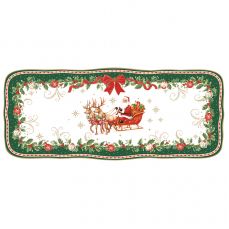 Блюдо сервировочное christmas heritage 36x15 см Easy Life