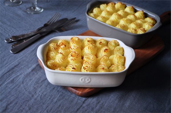 Форма для запекания прямоугольная,29x19 см, цвет: белый     (3) (270)     119650