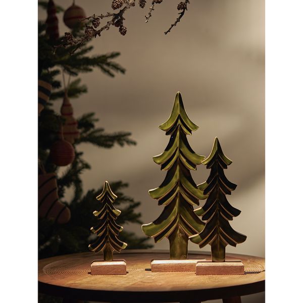 Декор новогодний festive tree из коллекции new year essential, 20 см Tkano