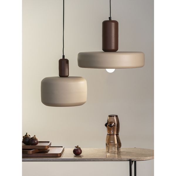 Светильник потолочный juko, D30х32 см, вишневый Bergenson Bjorn