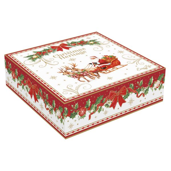 Набор десертных тарелок christmas heritage 16 см, 4 шт Easy Life