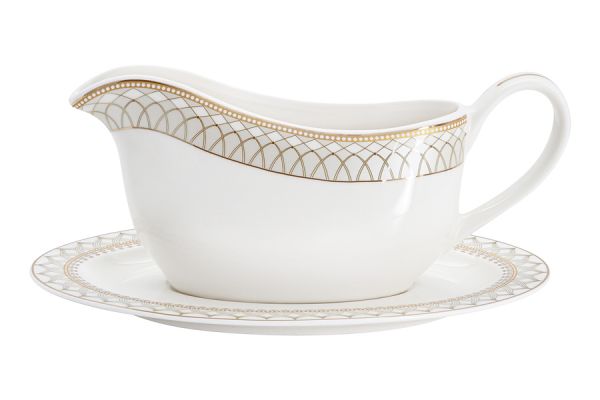 Обеденный сервиз Диадема 27 предметов на 6 персон Anna Lafarg Emily