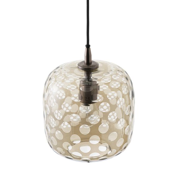 Светильник подвесной mystic aura, D20 см, коричневый Bergenson Bjorn