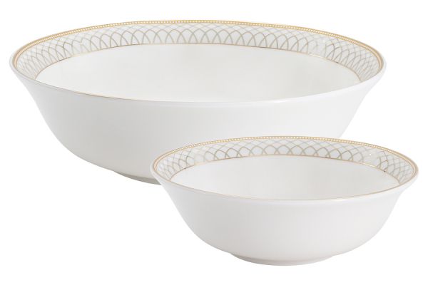 Обеденный сервиз Диадема 27 предметов на 6 персон Anna Lafarg Emily