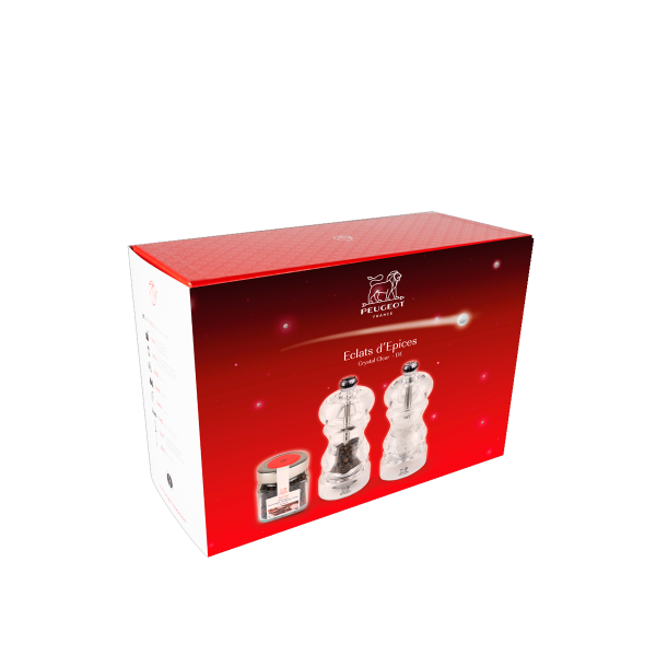 Набор  Nancy 12 cm (мельница д/перца, мельница д/соли , баночка перца Tan Hoi 70g)     (6)     39257