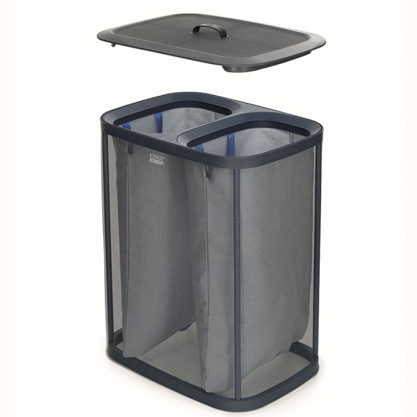 Корзина для белья tota™ 90 л черная