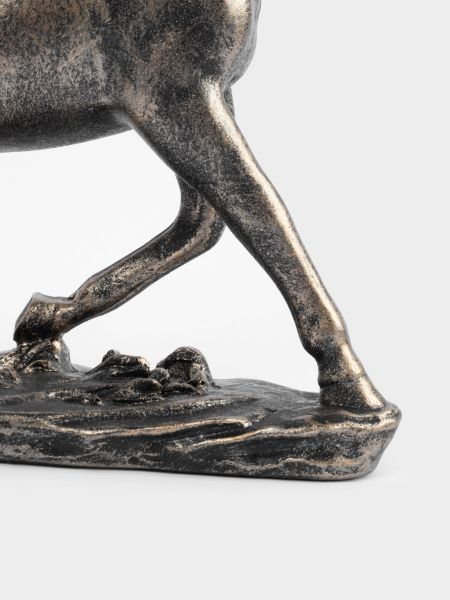 Статуэтка 18 см, полирезин, бронзовая, Бегущий конь, Horse Anna Lafarg
