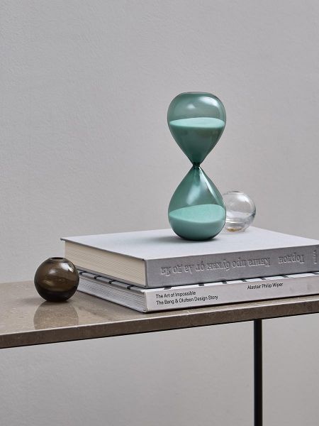 Часы песочные timeless, 30 минут, бирюзовые Bergenson Bjorn