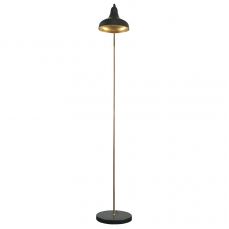 Торшер enkel sand 165 см золотистый/черный Bergenson Bjorn