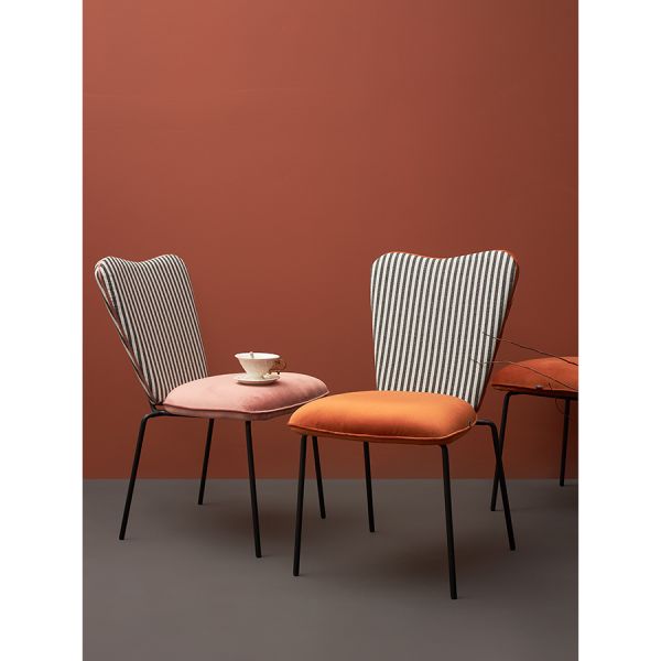 Стул pompadour, велюр, пыльная роза Bergenson Bjorn