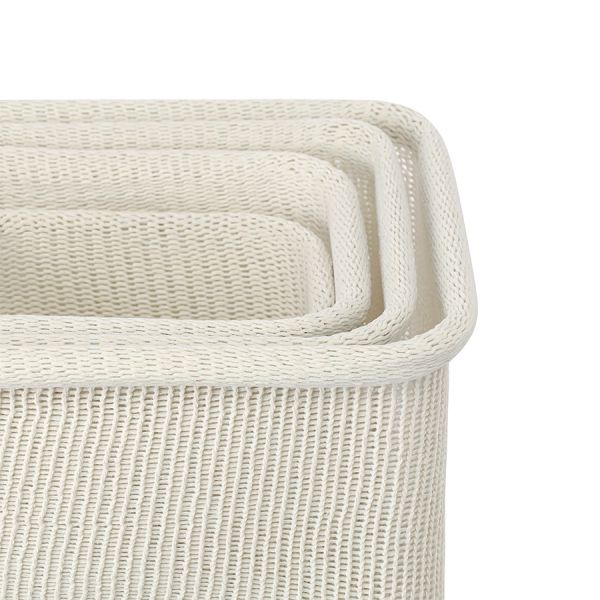 Набор из 4-х корзин для хранения sustainable collection, молочный Bergenson Bjorn