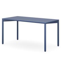 Стол обеденный saga, 75х150 см, синий Latitude