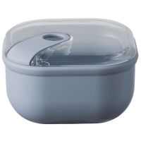 Контейнер квадратный 420 мл голубой Omada