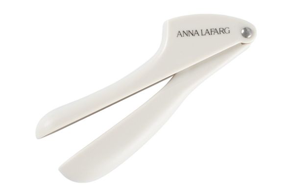 Пресс для чеснока 16 см, пластик/сталь, серо-бежевый, Universal ANNA LAFARG
