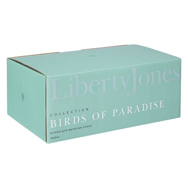 Форма для выпечки хлеба birds of paradise, parrot, 38х25 см Liberty Jones