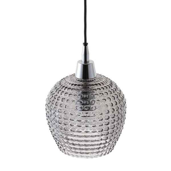 Светильник подвесной aurora, D18 см, серый Bergenson Bjorn