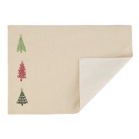 Салфетка под приборы frozen pines из коллекции new year essential, 33х48 см Tkano