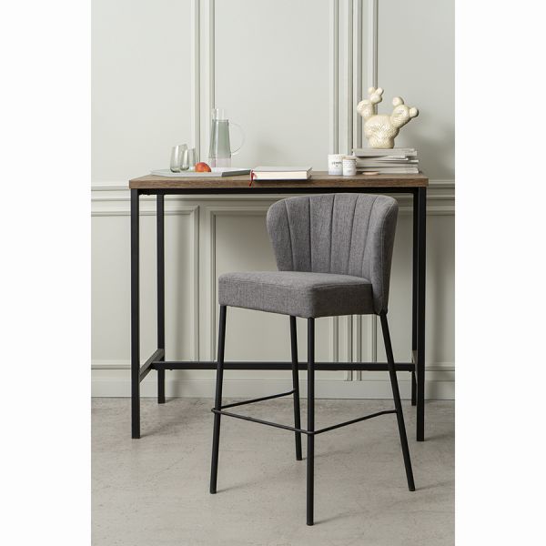 Стул барный kristin, серый Bergenson Bjorn