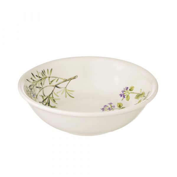 Тарелка суповая 2 штуки Rosemary 21 см, Nuova Cer, 9120/3-2RSM