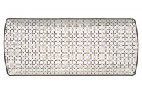 Блюдо прямоугольное Charles 35х15 см, серое Pozzi Milano 1876