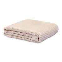 Полотенце для рук из умягченной вафли кремового цвета из коллекции essential, 50x90 см Tkano