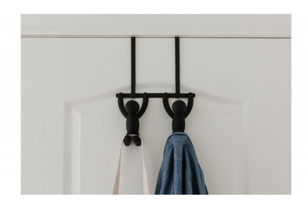 Вешалка надверная BUDDY чёрная