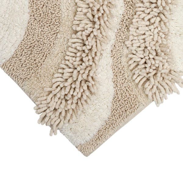 Коврик для ванной sands бежевого цвета из коллекции ethnic Tkano