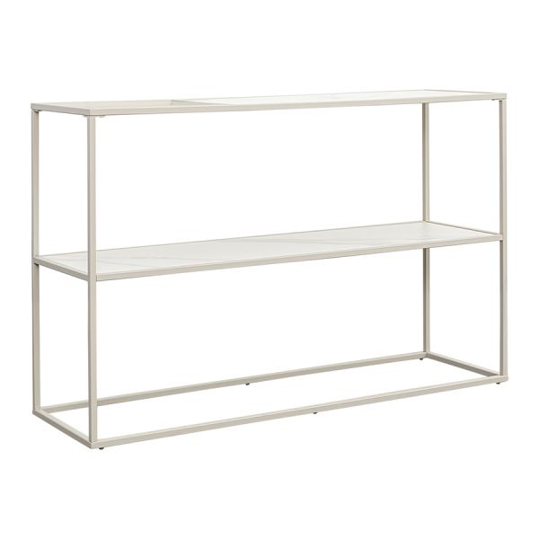 Стол консольный mayen, 120х35х76 см, белый/бежевый Bergenson Bjorn