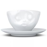 Чайная пара tassen kissing 200 мл белая