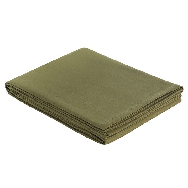 Скатерть из хлопка оливкового цвета из коллекции essential, 170х250 см
