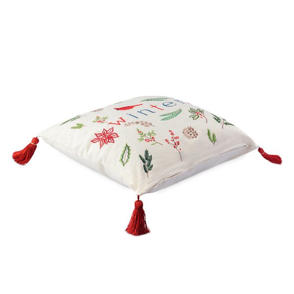 Подушка декоративная Зимняя песня из коллекции new year essentiall, 45x45см Tkano
