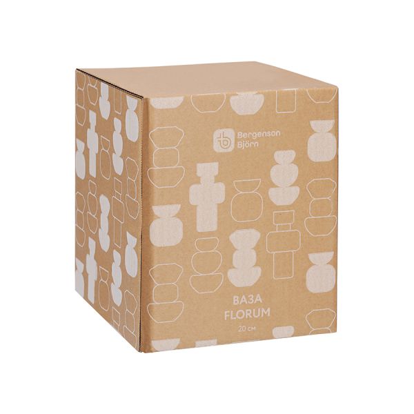 Ваза florum, 20 см, изумрудная Bergenson Bjorn