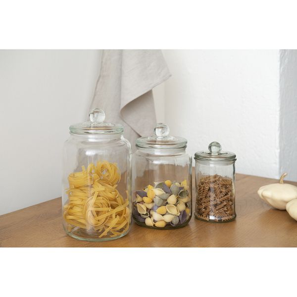 Банка для хранения стеклянная, 2 л Smart Solutions