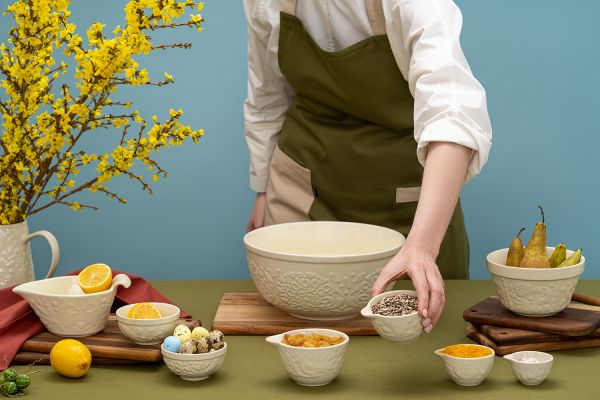 Набор мерных чаш birds of paradise, кремовые, 4 шт Liberty Jones