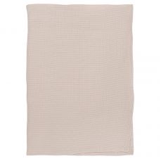 Набор из двух вафельных полотенец изо льна цвета пыльной розы из коллекции essential, 50х70 см Tkano