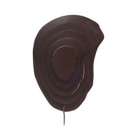 Светильник настенный fluid, 32х44 см, молотый кофе Bergenson Bjorn