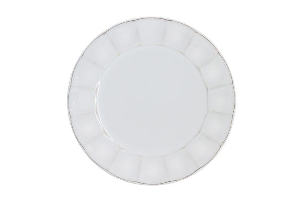 Тарелка закусочная Paris белый, 23 см Matceramica