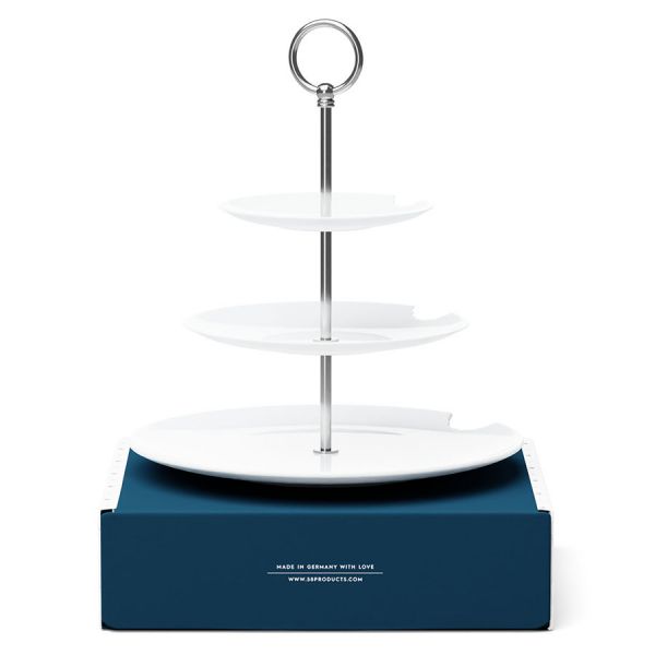 Этажерка food-tempel, 3 яруса, D15/20/28 см Tassen
