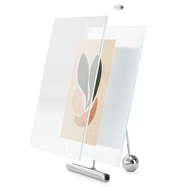 Фоторамка flute, 20х23 см, хром Umbra