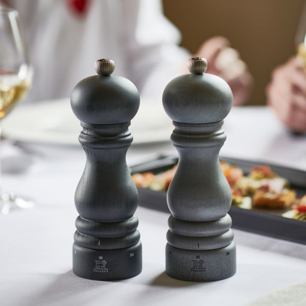 Набор подарочный GRAPHITE LIGHT: Мельница для перца и мельница для соли, цвет графит, 18 см, Paris U'Select Peugeot