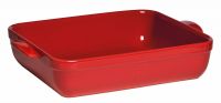 Форма для запекания прямоугольная,42,5*28см (цвет: гранат)     (2) (300)     349644