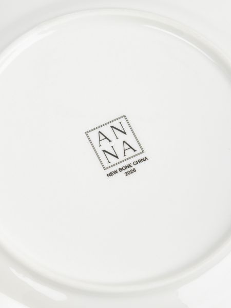 Тарелка закусочная 19 см, фарфор, белая, Лошадка, Miracle Anna Lafarg
