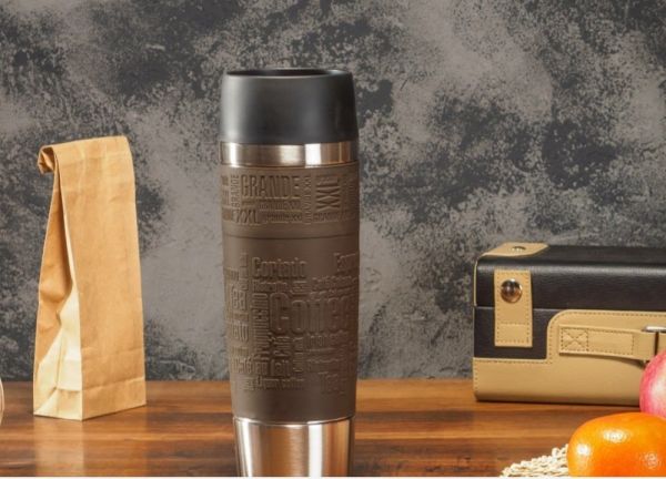Термокружка 500 мл EMSA TRAVEL MUG GRANDE коричневая 